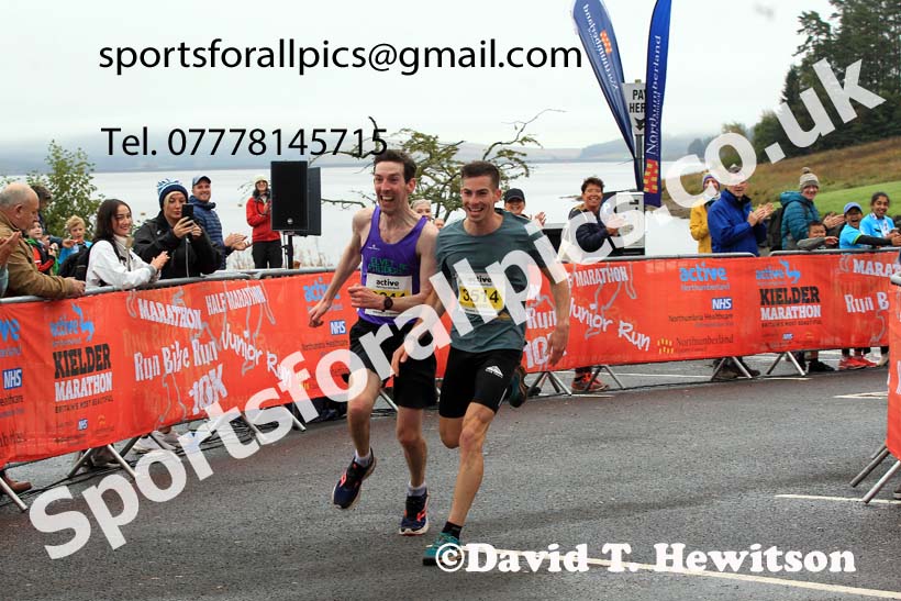 The Kielder Half Marathon, 2023 Kielder Marathon and Half Marathon, Northumberland.  Photo: David T. Hewitson/Sports for All Pics